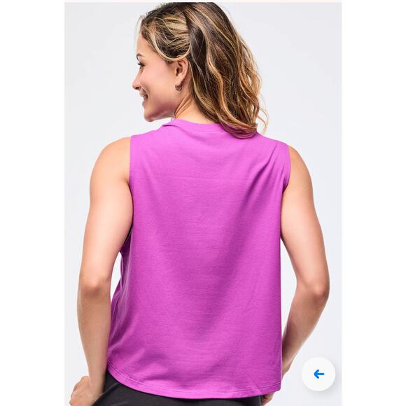 Zumba Libre Loose Muscle Tank color Purple Power size small NWT - Picture 2 of 8